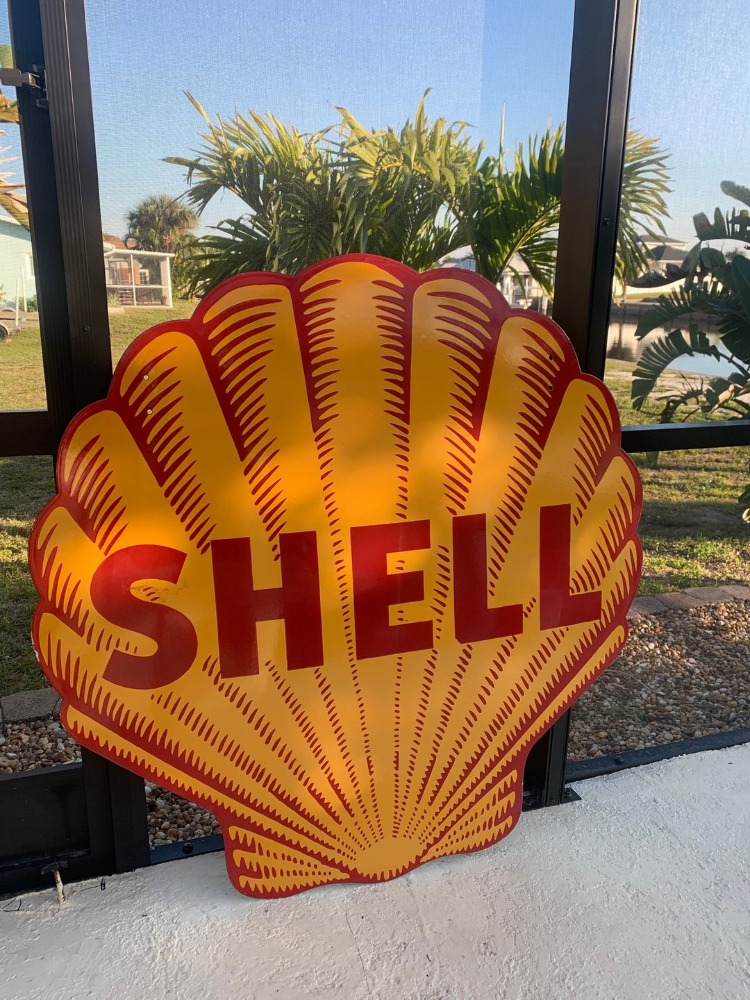 Lot M24-380 - Shell Single Sided Sign | Premier Auction Group