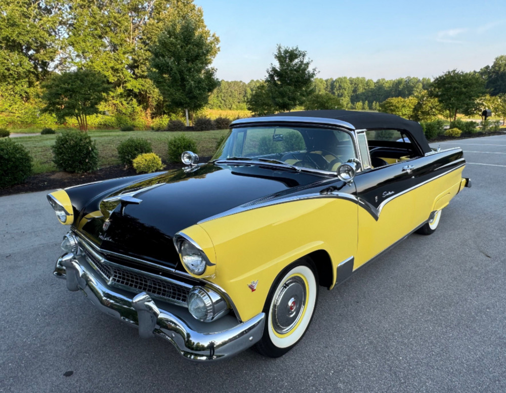 Step Back In Time Unveiling The Timeless Elegance Of The 1955 Ford Fairlane Convertible