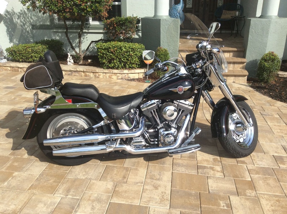 Lot D23-398 - 2004 Harley-Davidson Custom Fatboy Motorcycle
